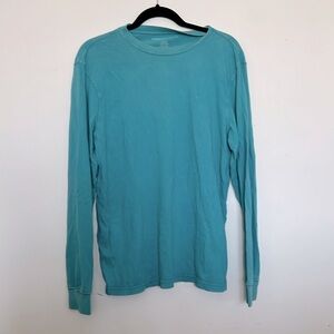 American Eagle Teal Long Sleeve Tee